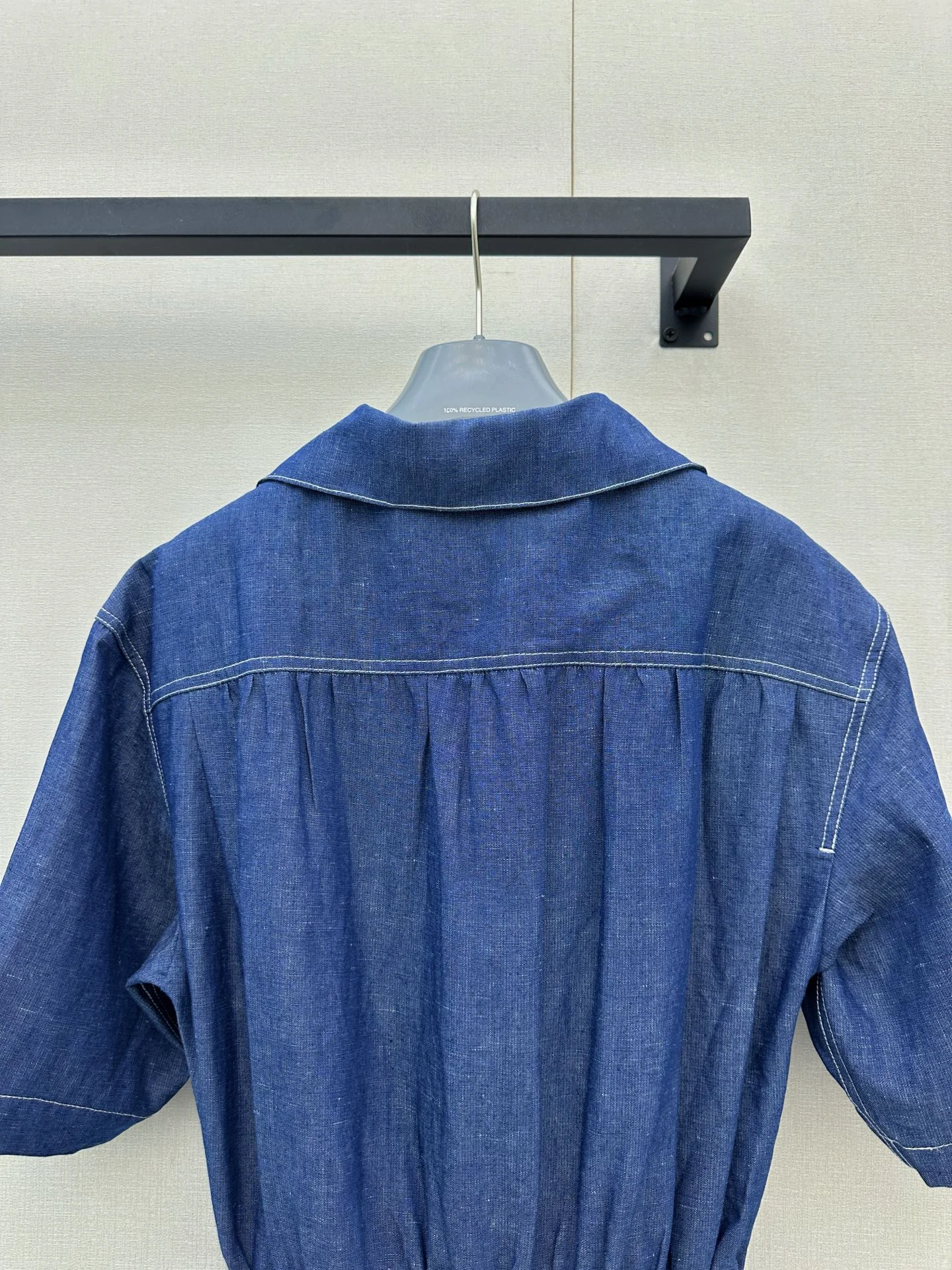 PRADA Shirts Denim Blue S-M-L D75202609062843 - Image 8