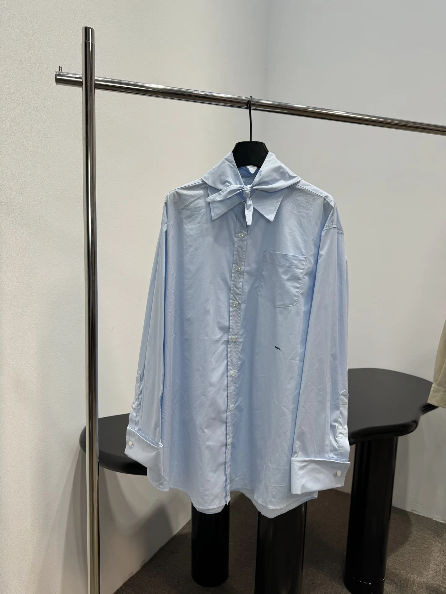 PRADA Shirts Light Blue S-L B60202609061724 - Image 2