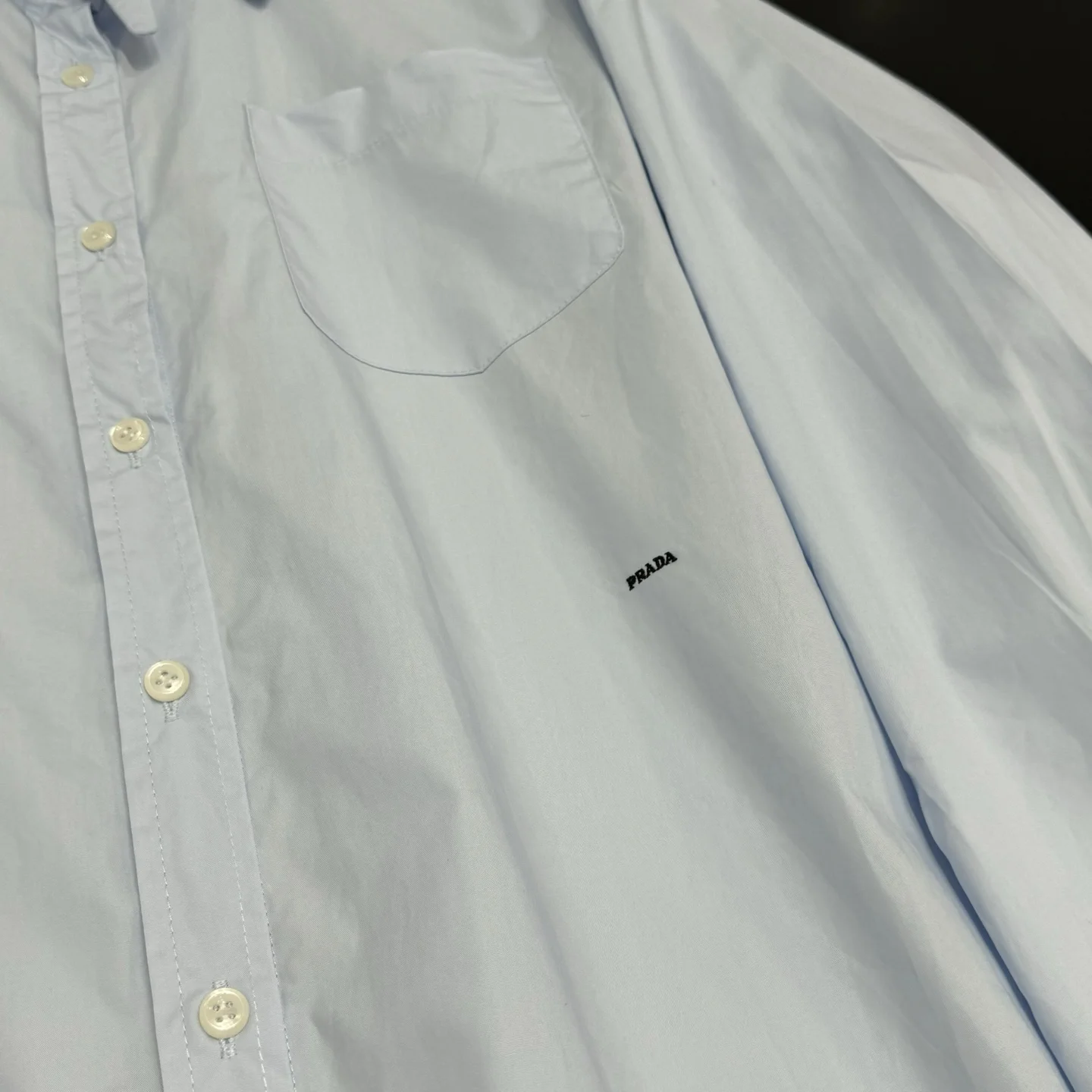 PRADA Shirts Light Blue S-L B60202609061724 - Image 7
