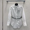 PRADA Shirts White-Black S-L B45202609061913