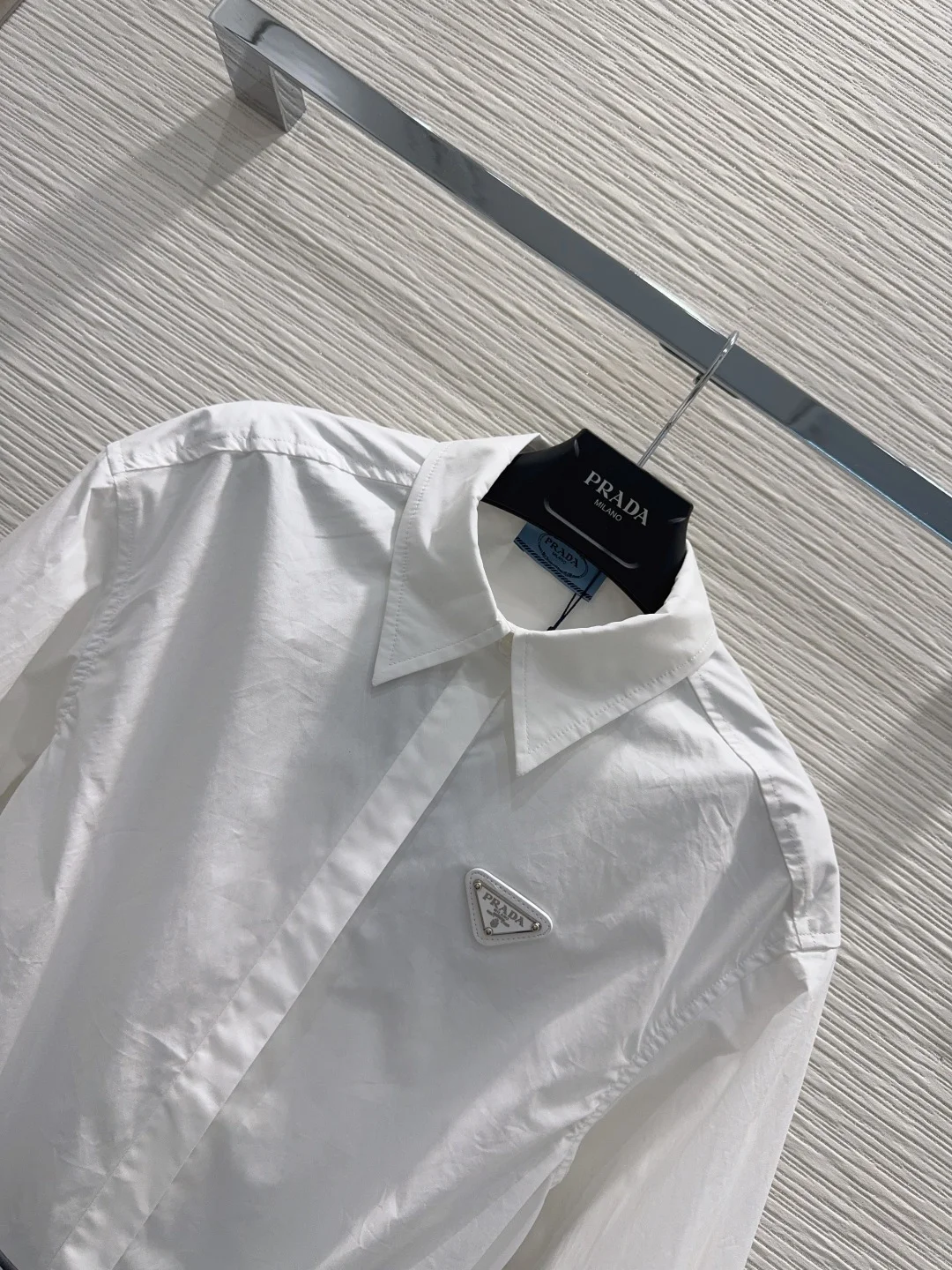 PRADA Shirts White-Black S-L B45202609061913 - Image 2