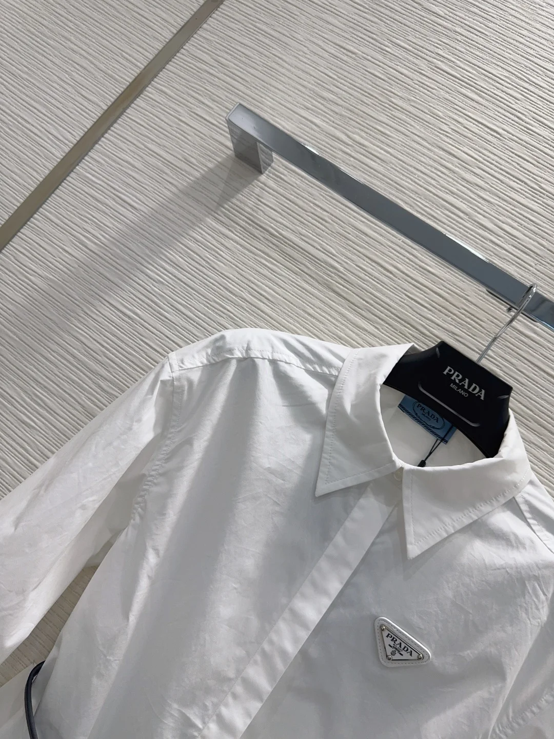 PRADA Shirts White-Black S-L B45202609061913 - Image 3