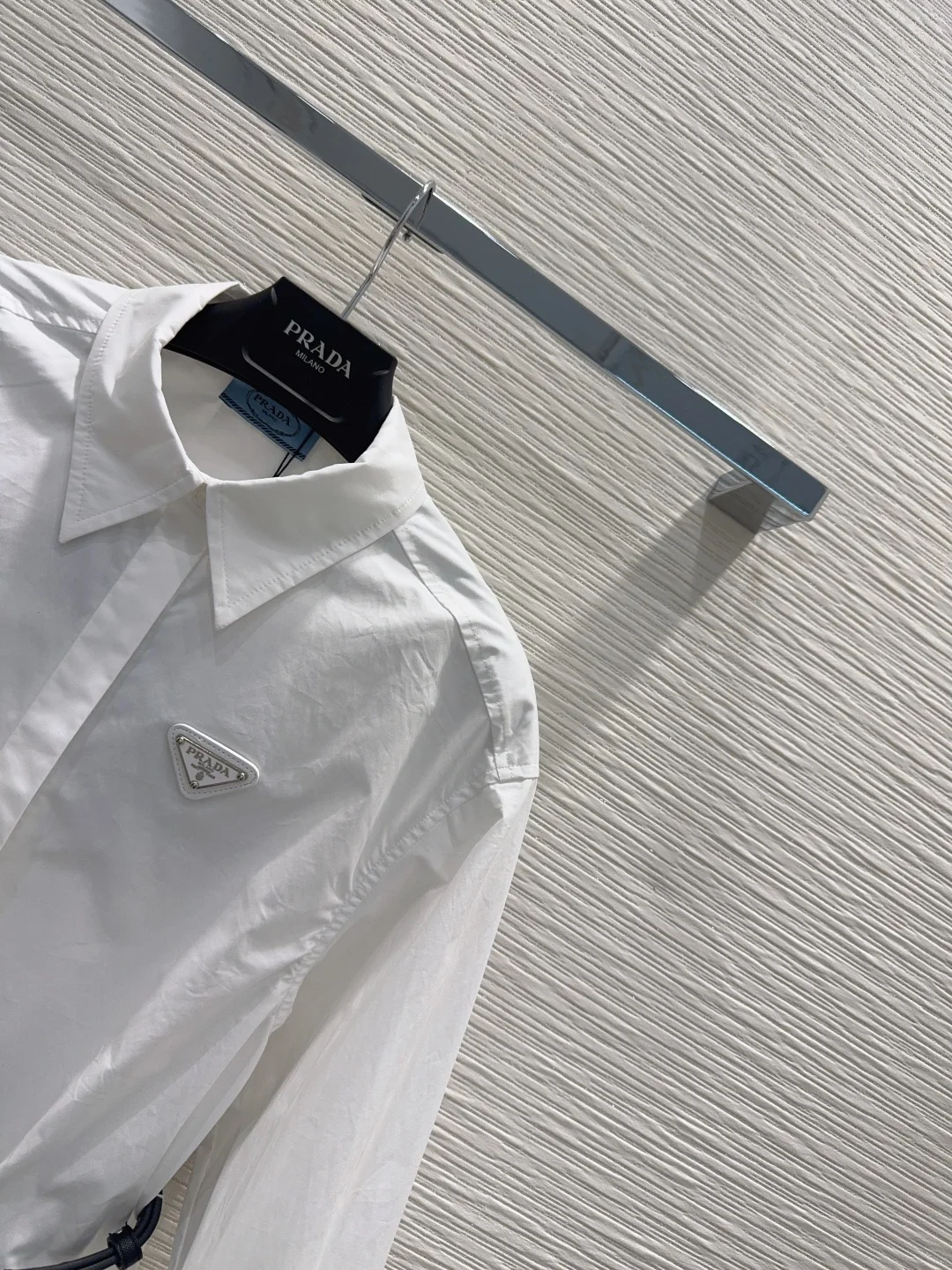 PRADA Shirts White-Black S-L B45202609061913 - Image 4