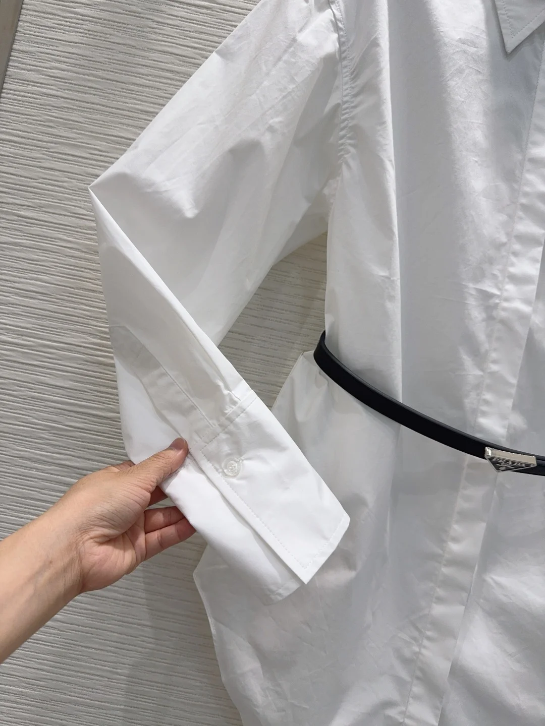 PRADA Shirts White-Black S-L B45202609061913 - Image 6