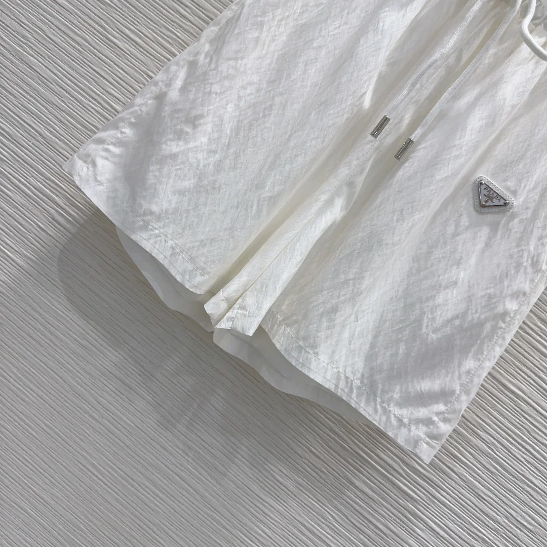 PRADA Shorts White S-M-L A85202609061917 - Image 6