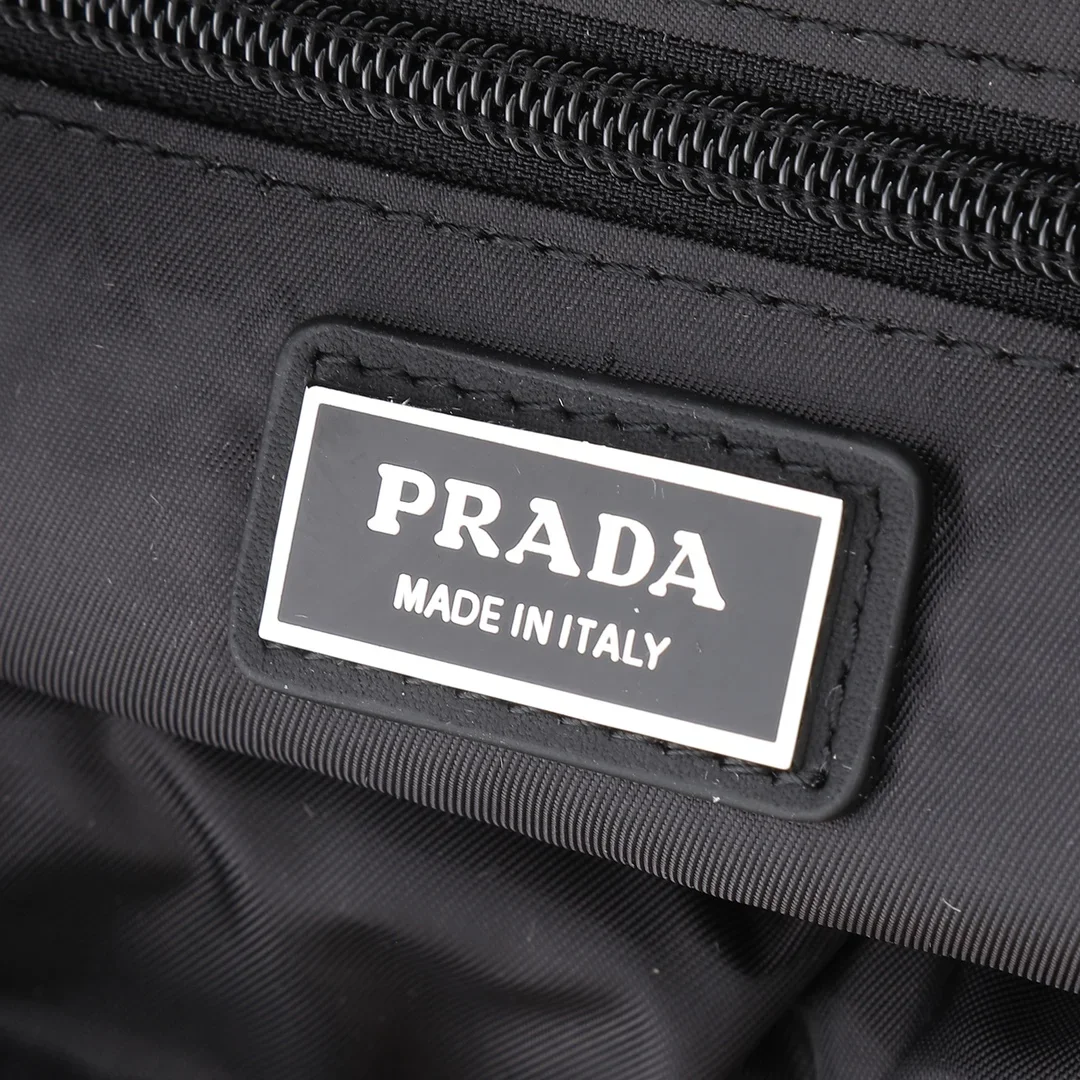 PRADA Shoulder Bags Nylon Black 27X18X7CM D50202609090417 - Image 8