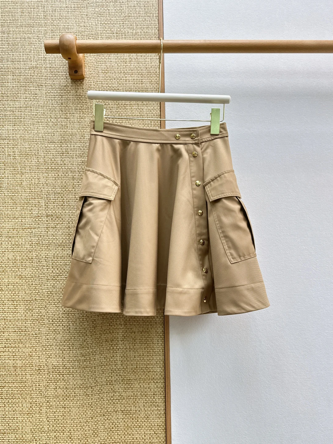 PRADA Skirts Beige-Gold S-L B45202609063296