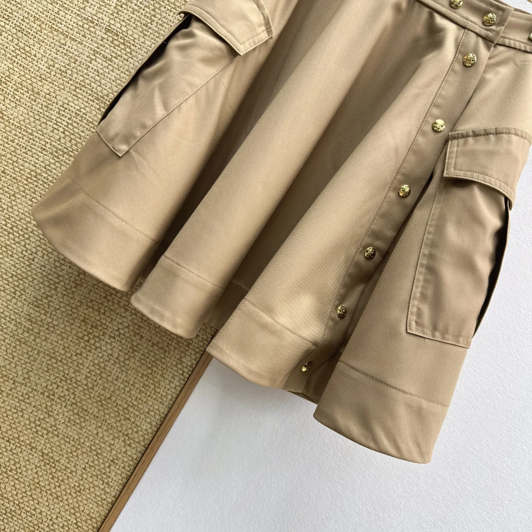 PRADA Skirts Beige-Gold S-L B45202609063296 - Image 5