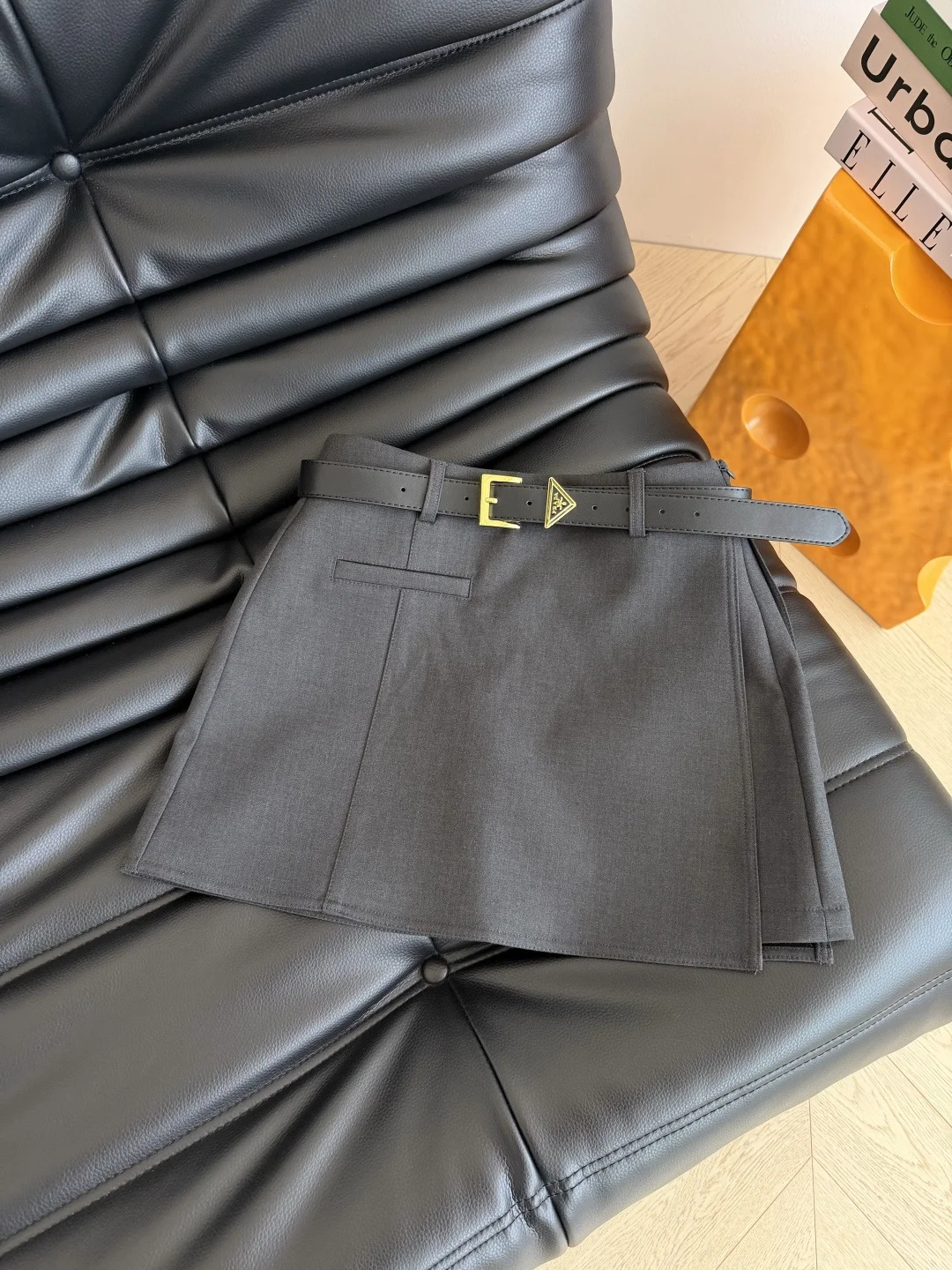 PRADA Skirts Black-Gray S-L B15202609061742 - Image 3