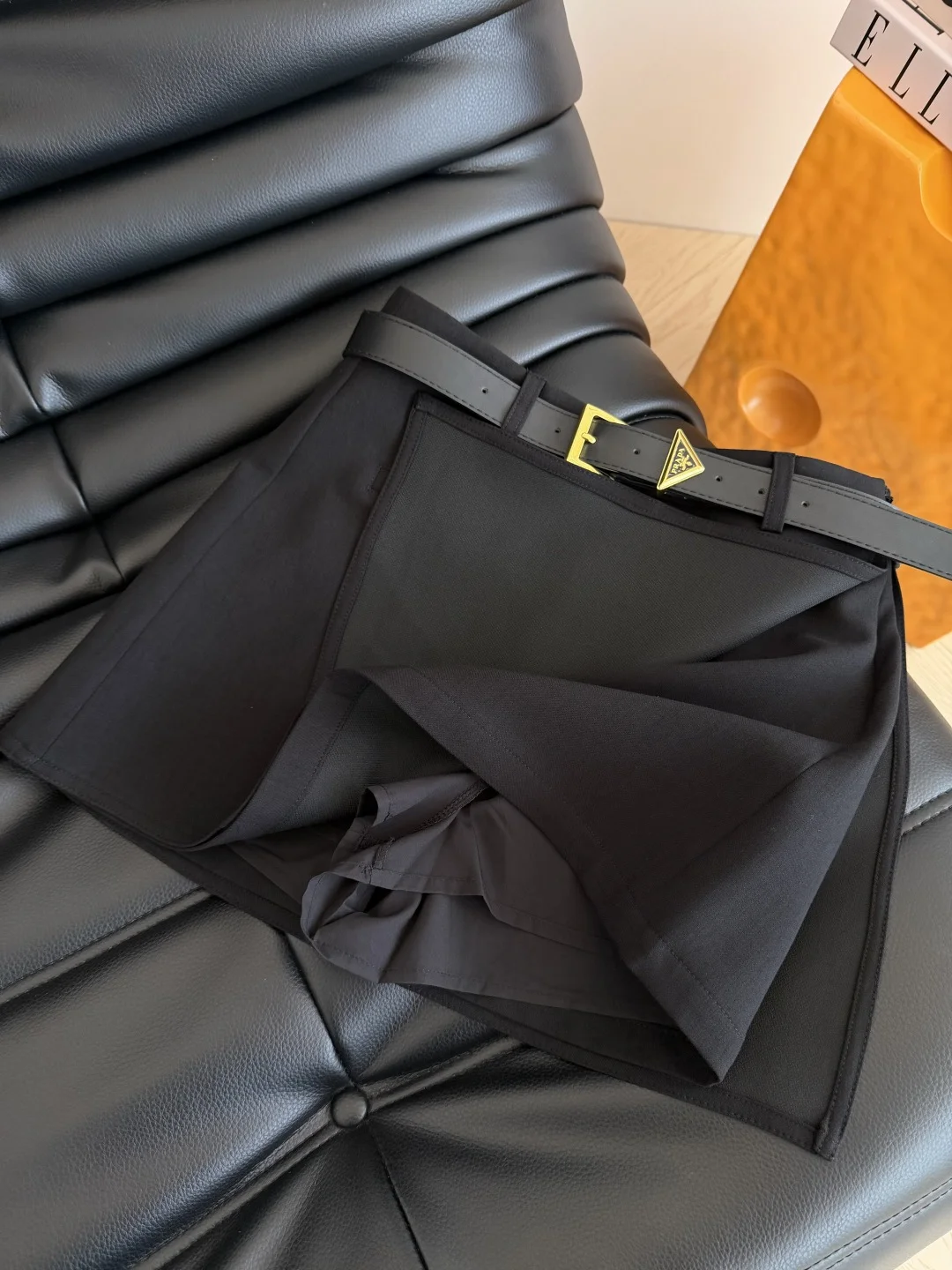 PRADA Skirts Black-Gray S-L B15202609061742 - Image 7
