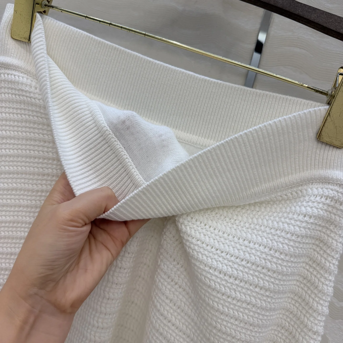 PRADA Skirts Cotton White S-L B30202609061272 - Image 5