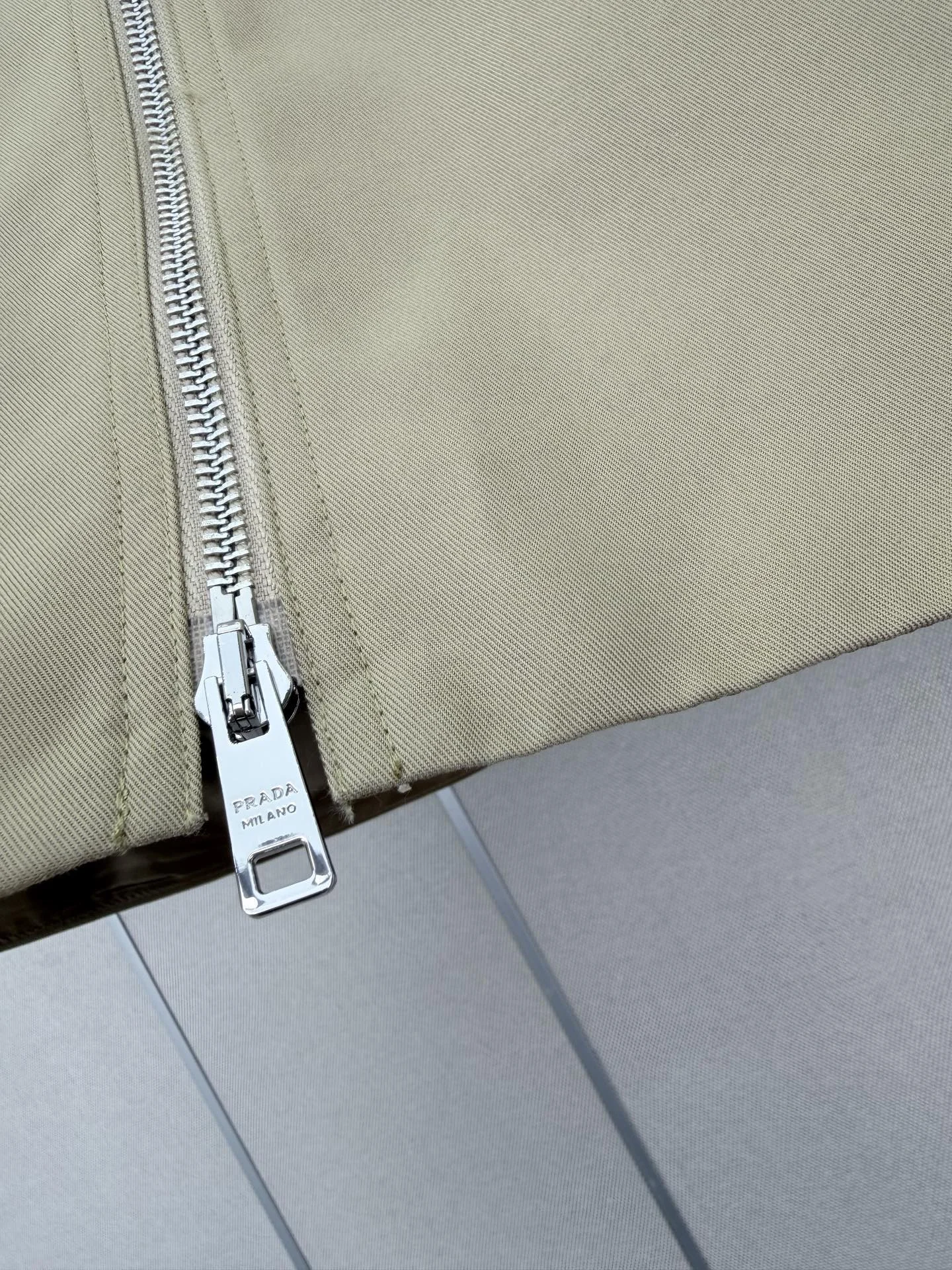 PRADA Skirts Khaki-Silver S-L B20202609061977 - Image 5