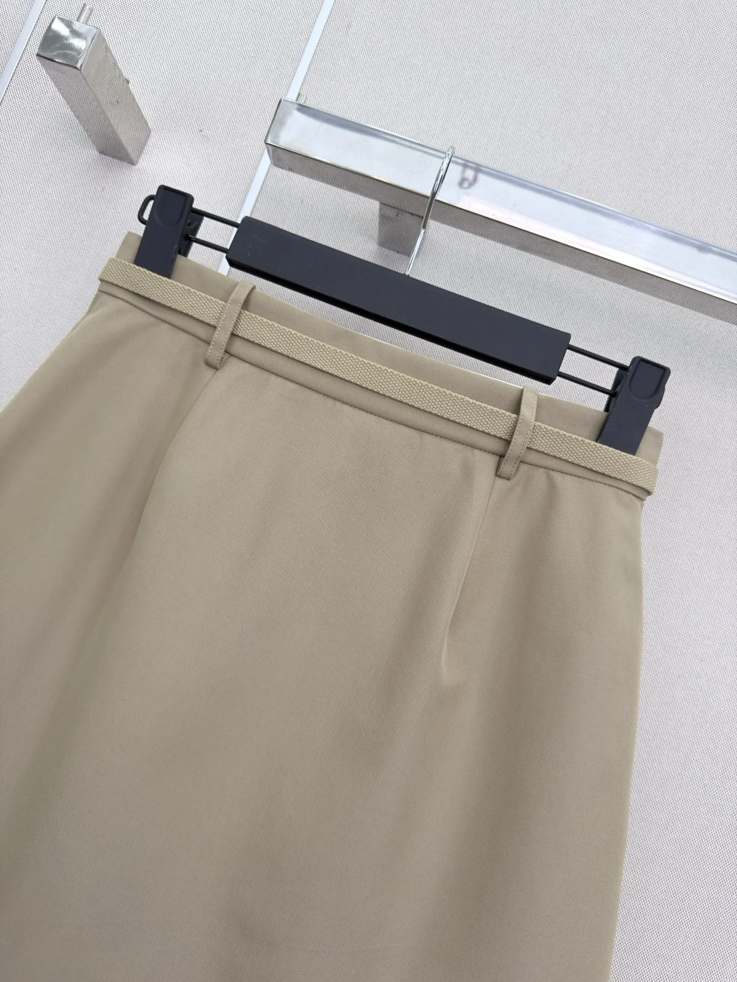 PRADA Skirts Khaki-Silver S-L B20202609061977 - Image 8