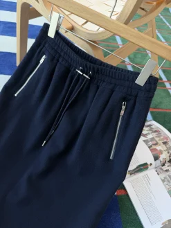 Alternative view of PRADA Skirts Navy Blue-Silver S-L C25202609060026