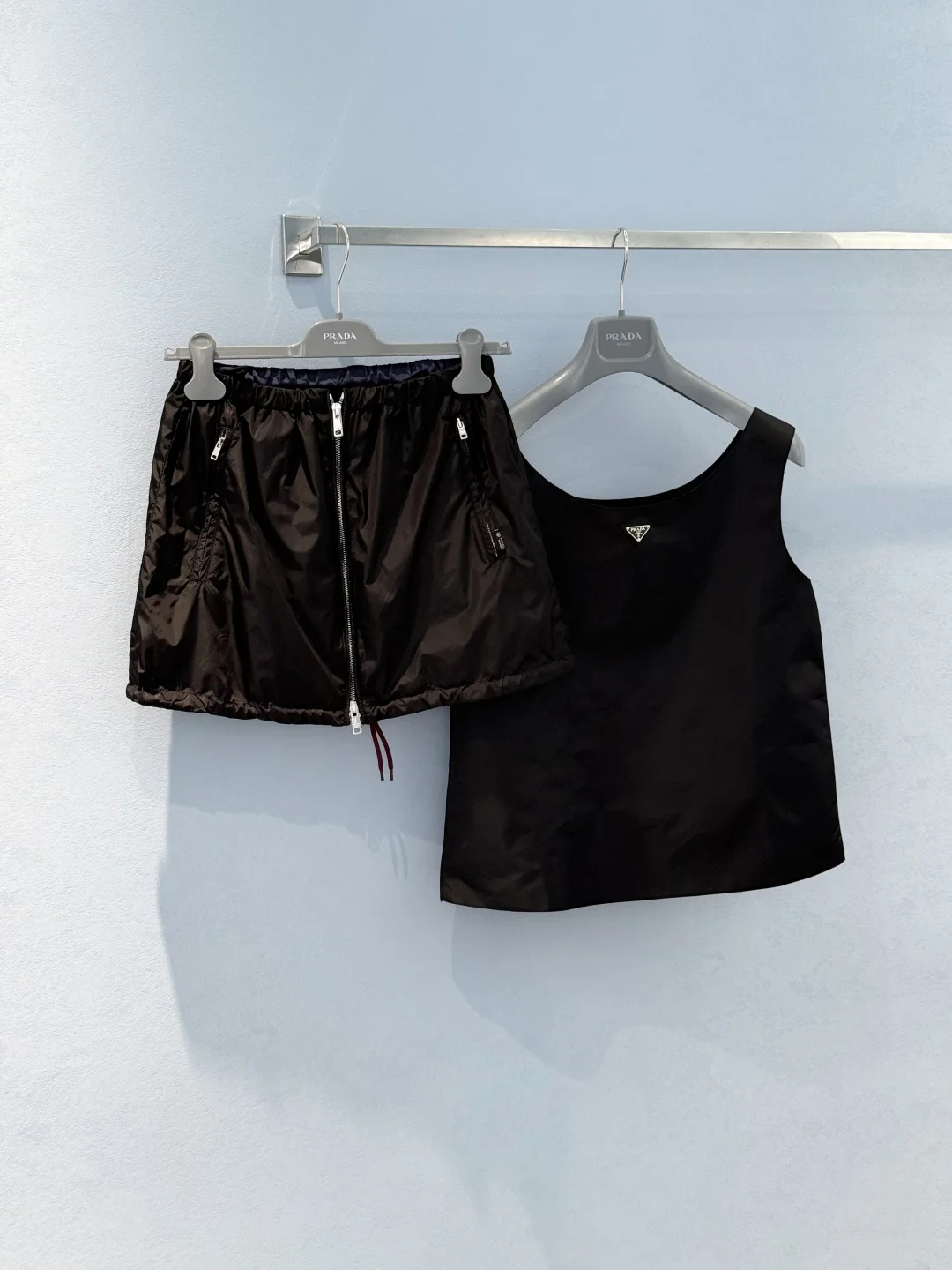 PRADA Skirts Nylon Black S-M-L B60202609062276