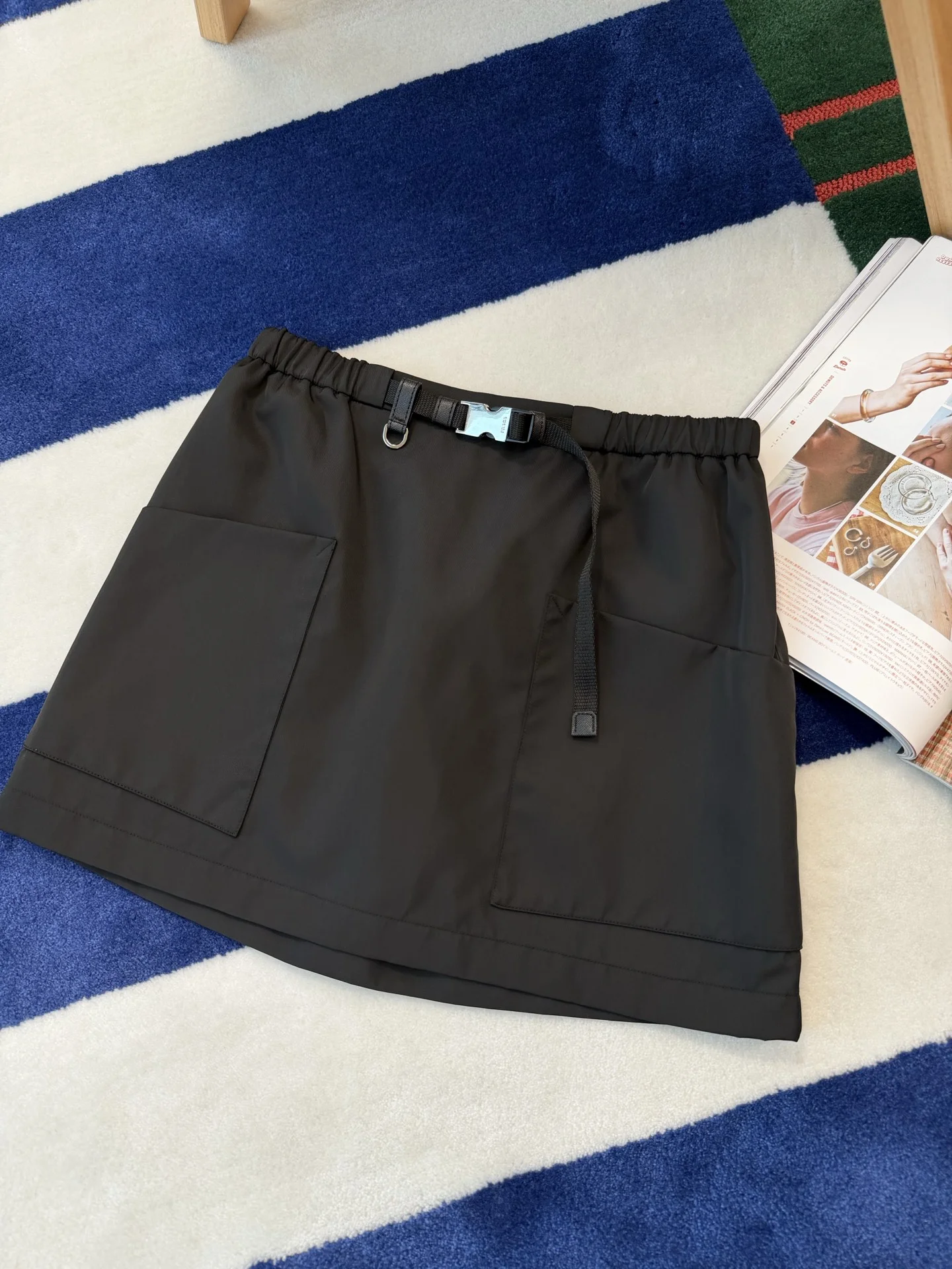 PRADA Skirts Nylon Black S-M-L B95202609061766