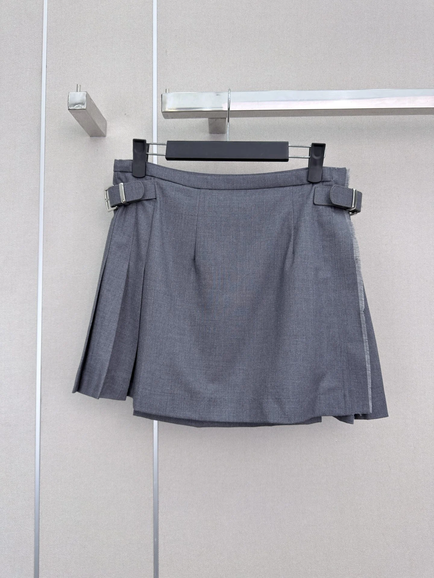 PRADA Skirts White-Gray S-L A80202609062640 - Image 3