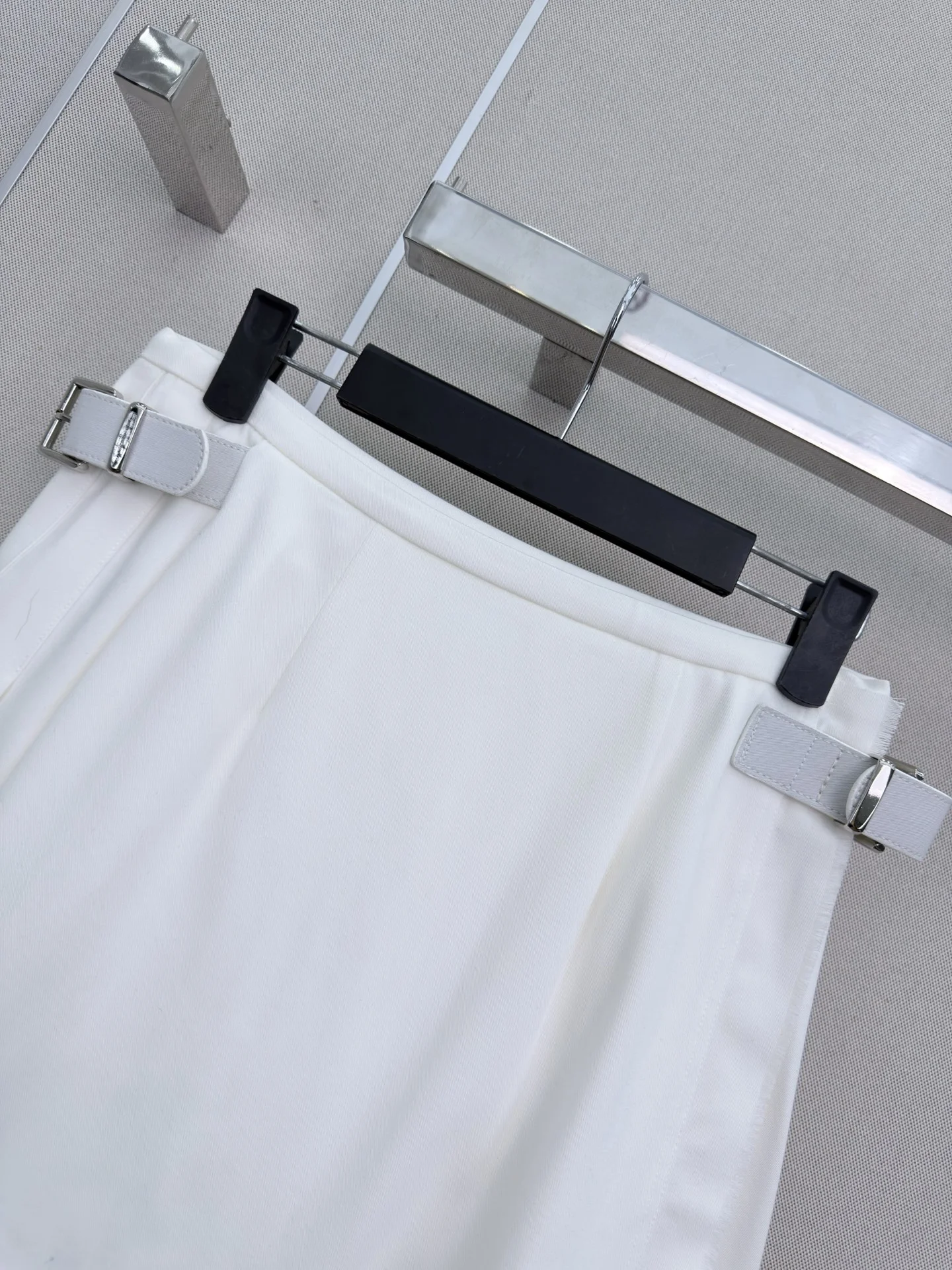PRADA Skirts White-Gray S-L A80202609062641 - Image 4
