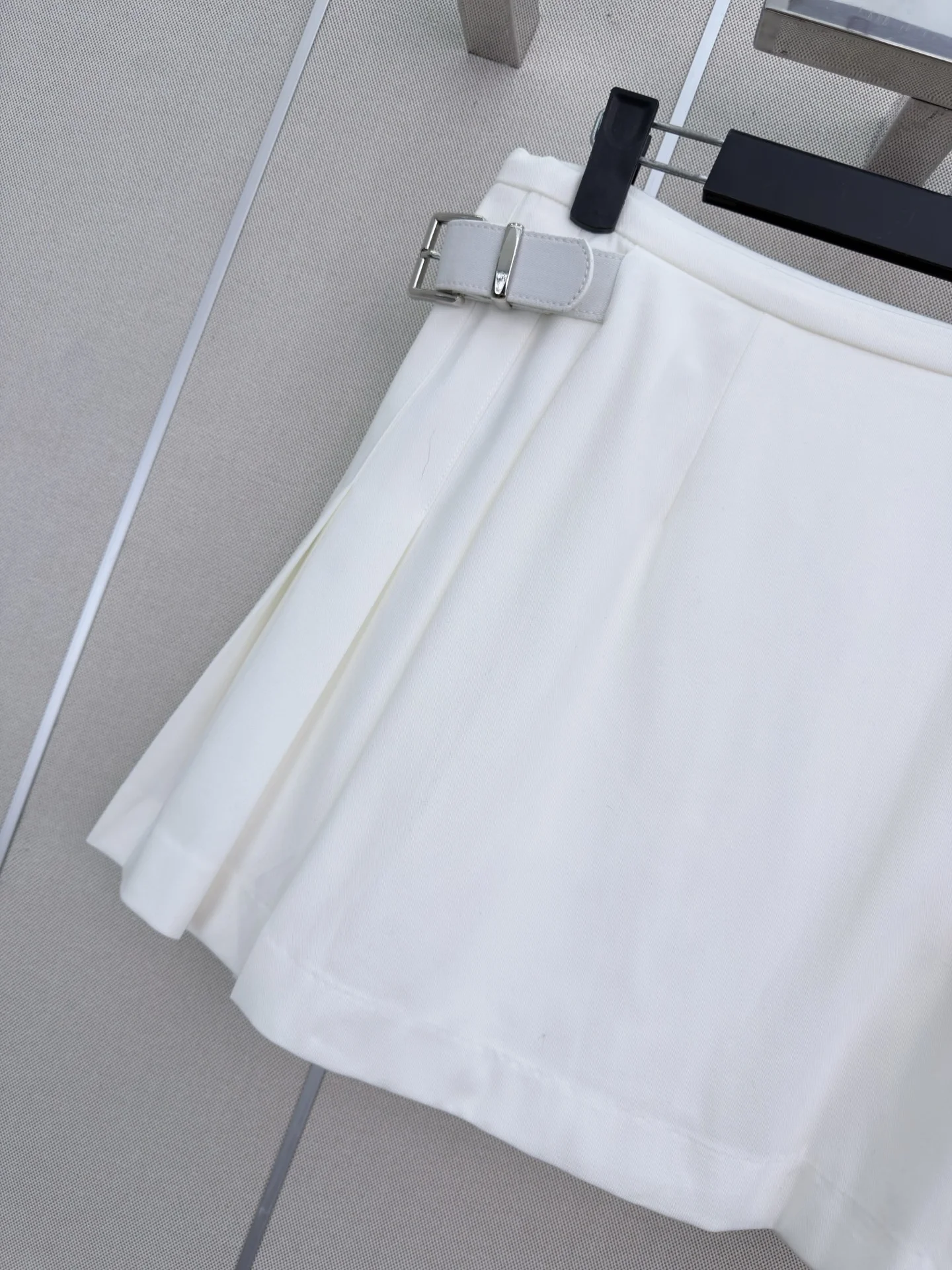 PRADA Skirts White-Gray S-L A80202609062641 - Image 5