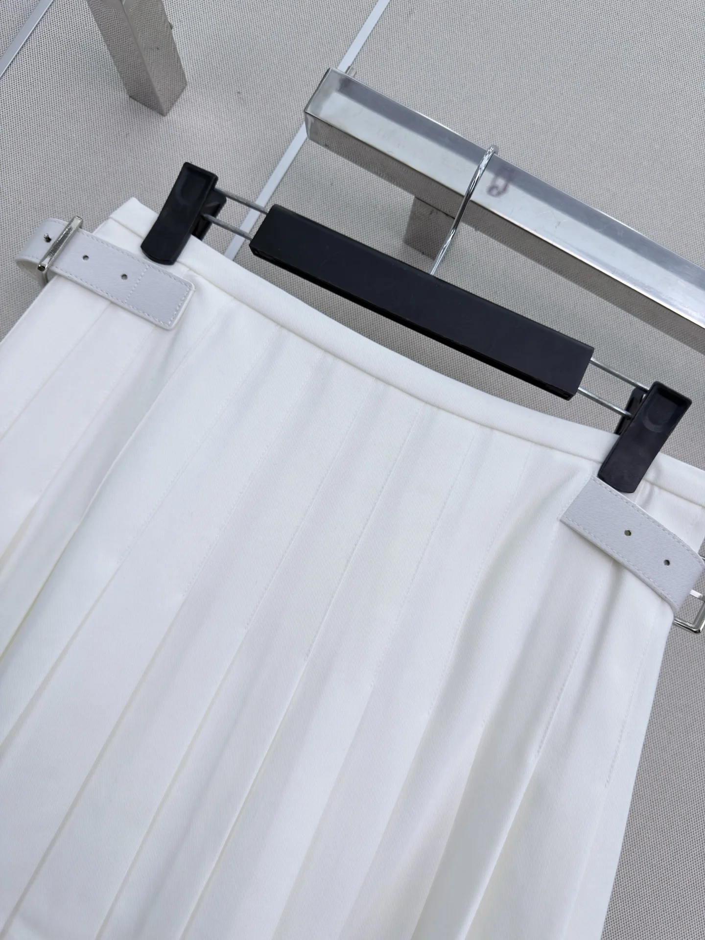 PRADA Skirts White-Gray S-L A80202609062641 - Image 7