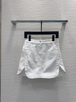 PRADA Skirts White S-L B75202609062924