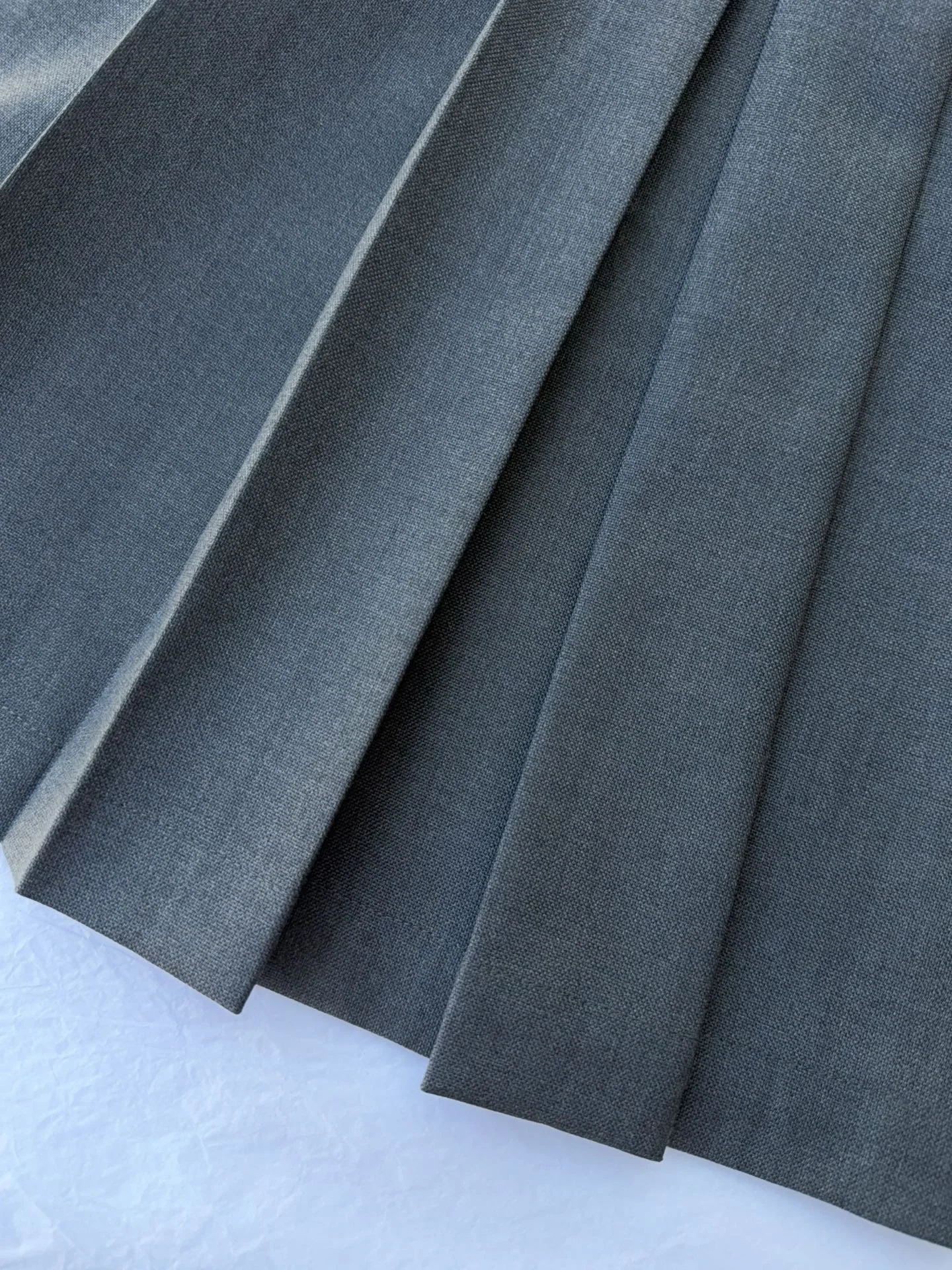 PRADA Skirts Wool Gray 36-40 C80202609062864 - Image 5