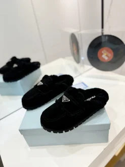 Alternative view of PRADA Slippers Black-Silver B60202609110656