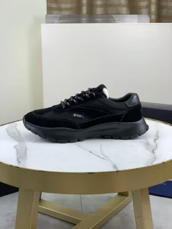 PRADA Sneakers Leather and Mesh Black EU38-45 C20202609110987