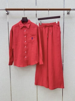 PRADA Suits Linen Red S-M-L D05202609062191