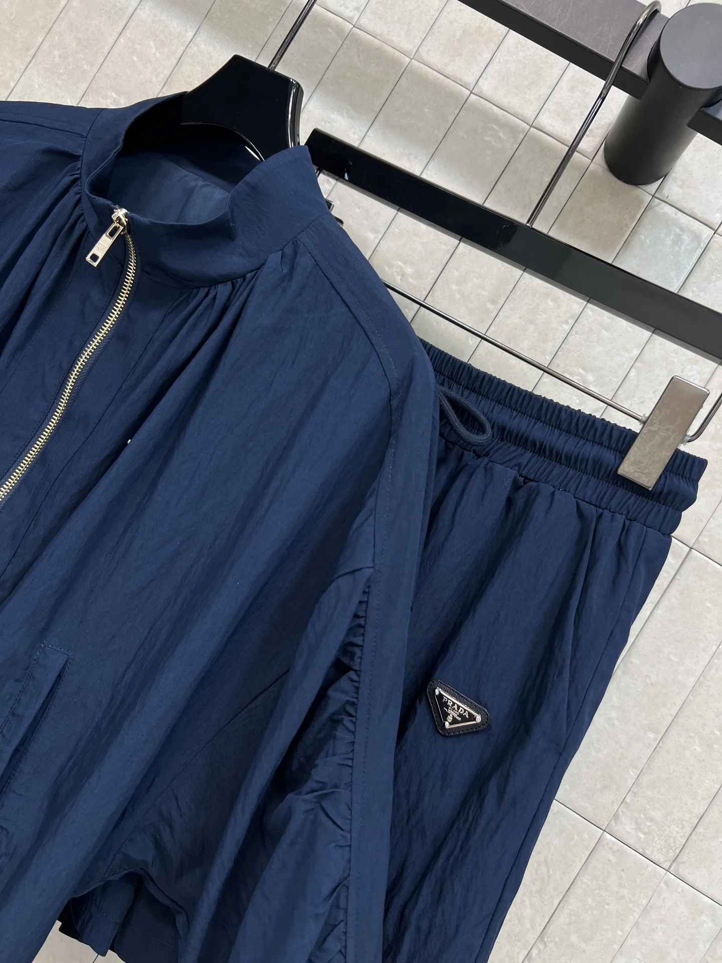 PRADA Suits Navy-Gold S-M-L A95202609062499 - Image 6