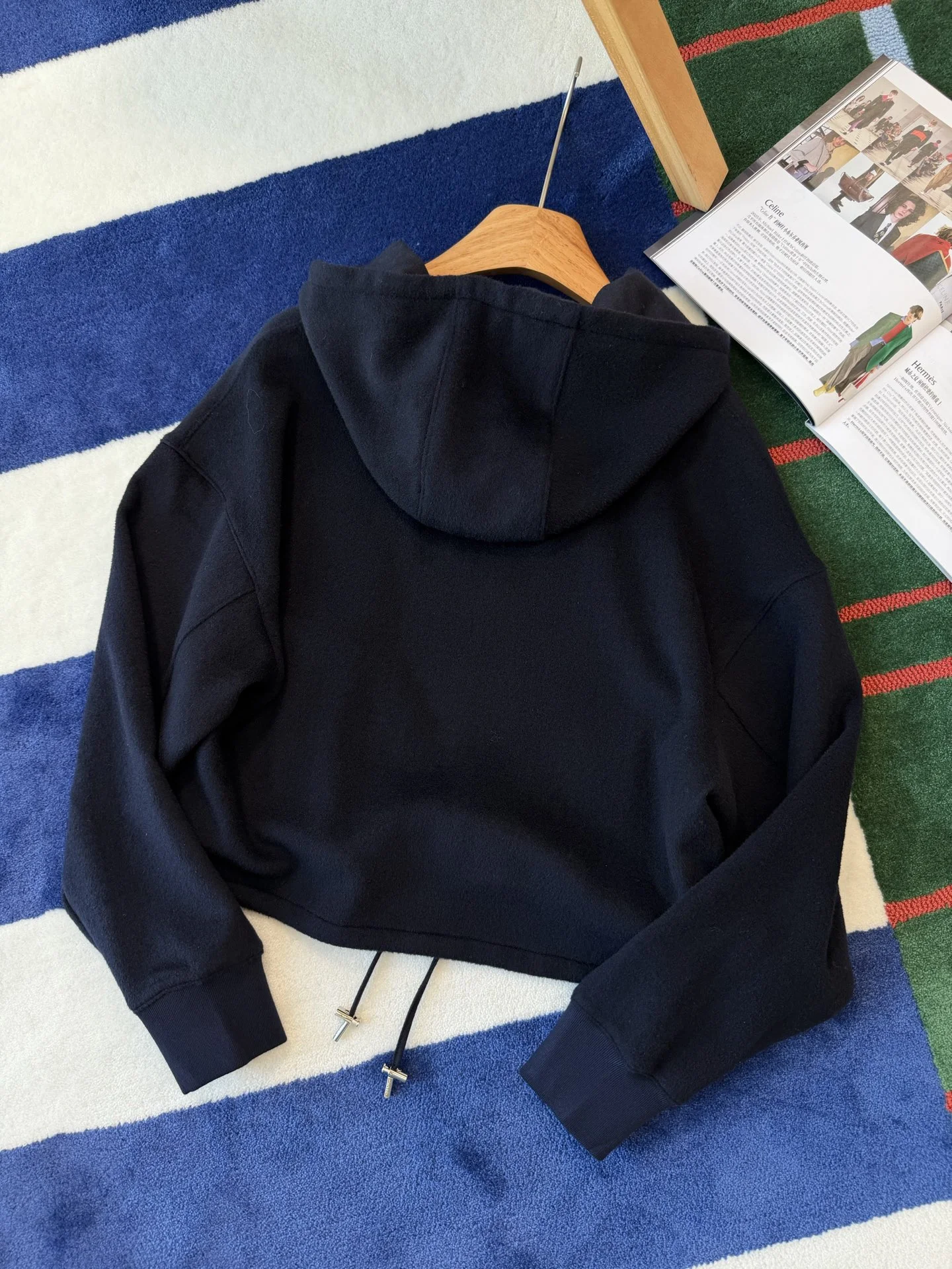 PRADA Sweaters Cashmere Wool Navy-Silver S-L D55202609060027 - Image 6