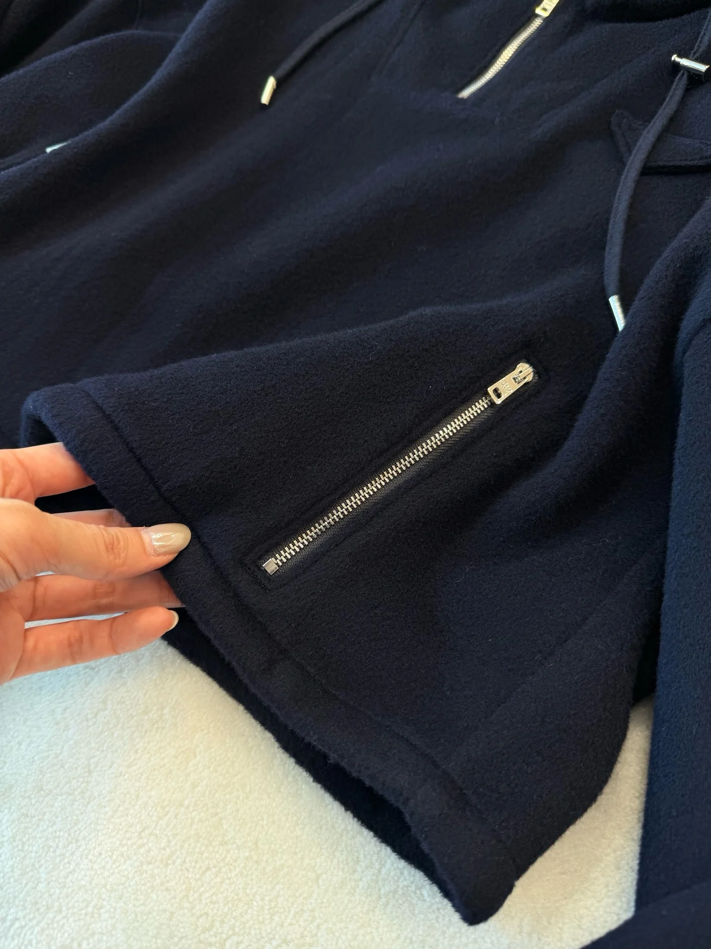 PRADA Sweaters Cashmere Wool Navy-Silver S-L D55202609060027 - Image 8