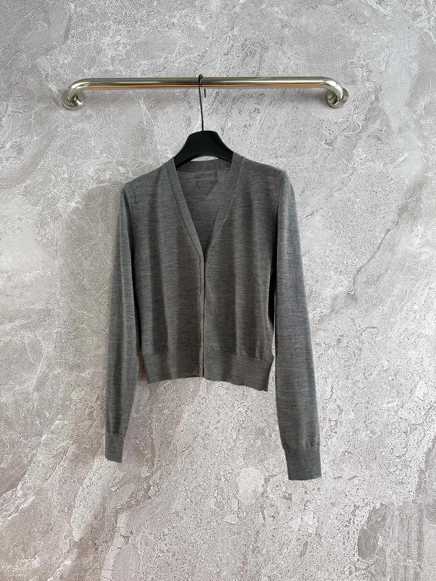PRADA Sweaters Fine Wool Gray 36-40 C15202609062454