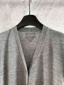 Alternative view of PRADA Sweaters Fine Wool Gray 36-40 C15202609062454