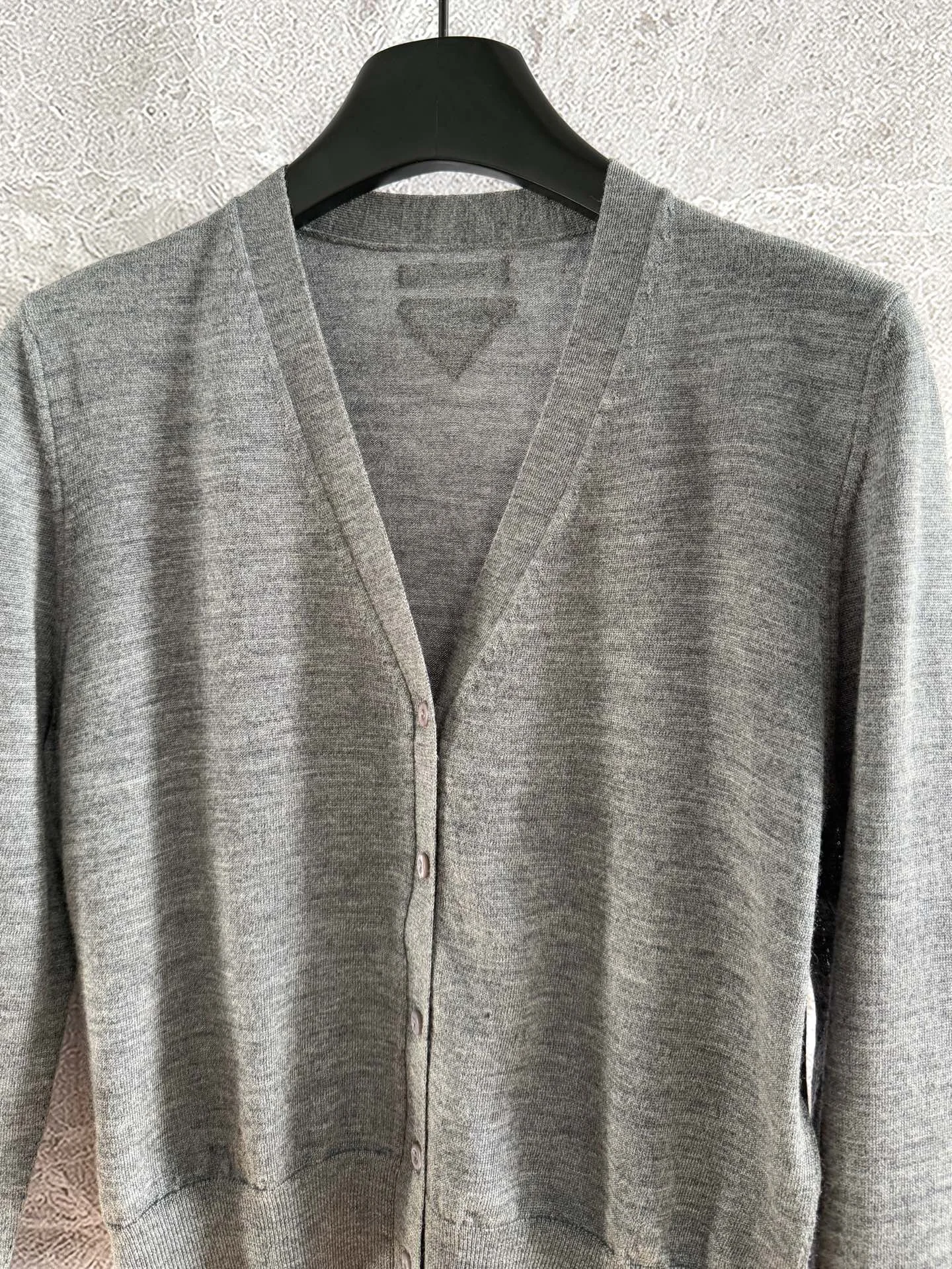 PRADA Sweaters Fine Wool Gray 36-40 C15202609062454 - Image 4
