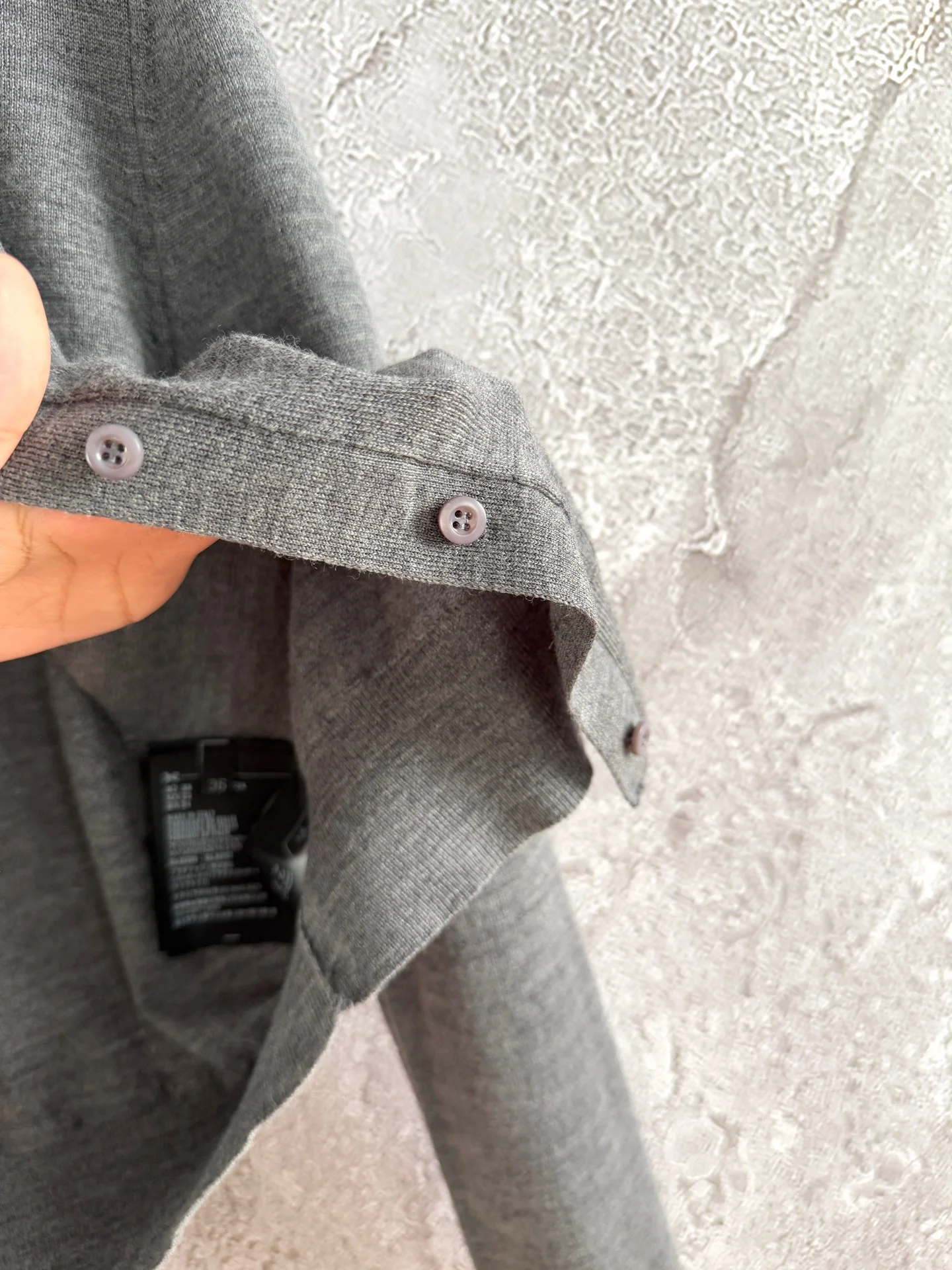 PRADA Sweaters Fine Wool Gray 36-40 C15202609062454 - Image 5