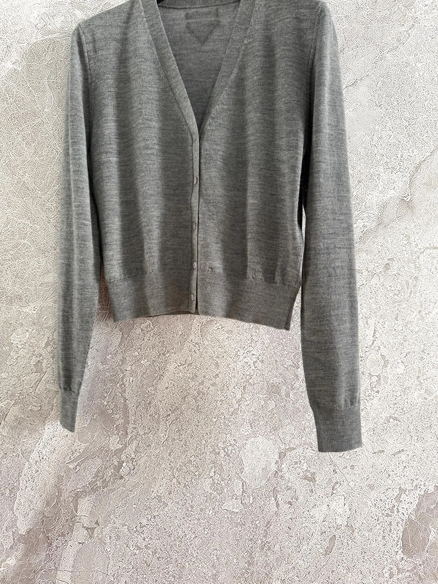 PRADA Sweaters Fine Wool Gray 36-40 C15202609062454 - Image 6