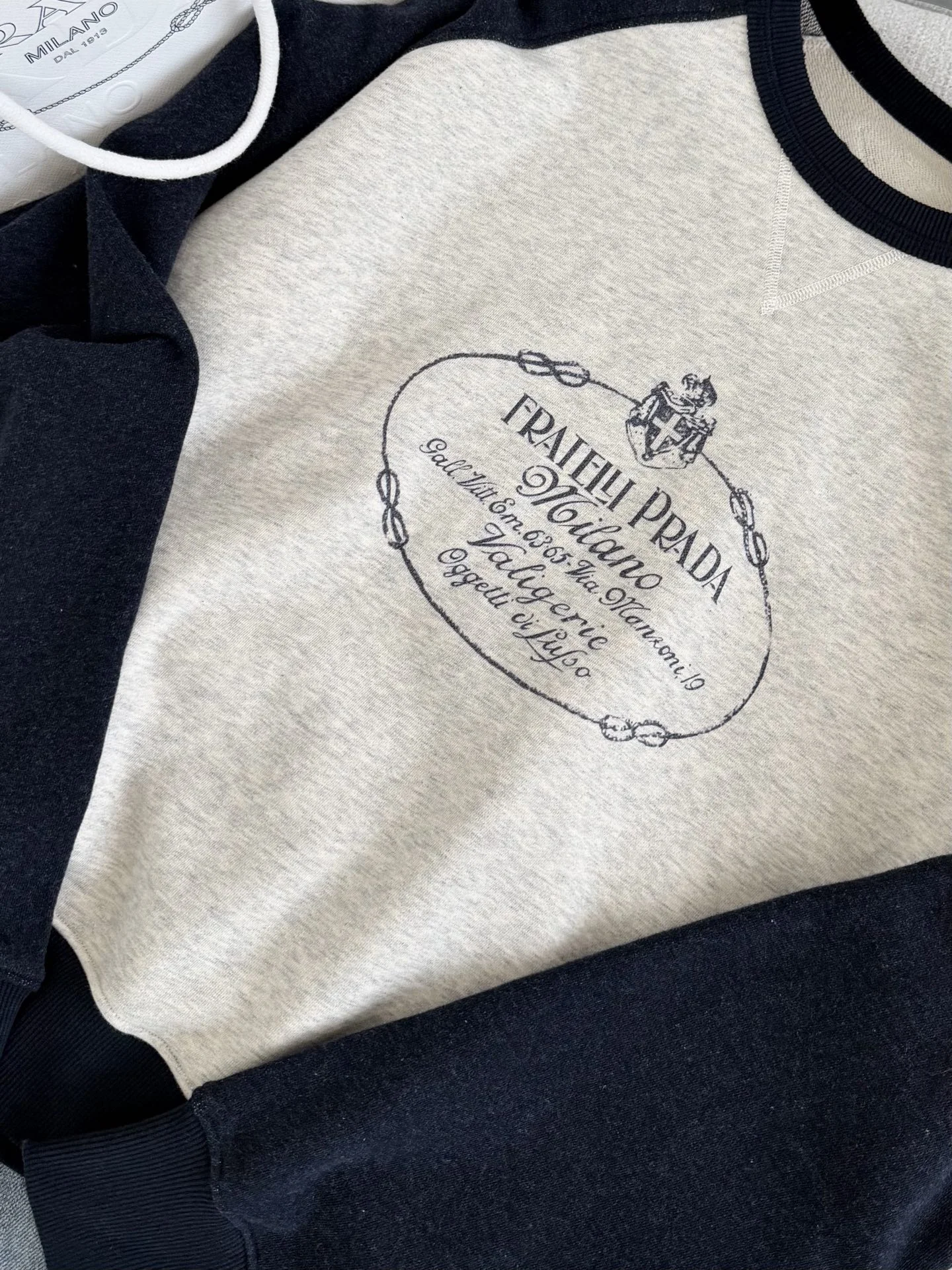 PRADA Sweaters Gray-Black S-L B65202609061043 - Image 5