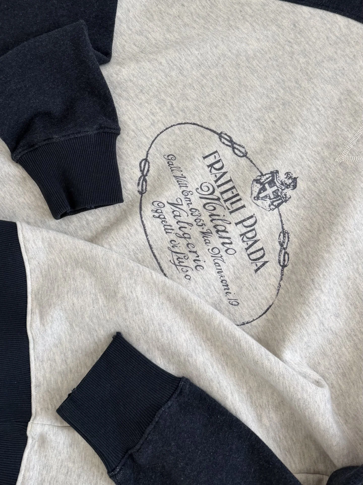 PRADA Sweaters Gray-Black S-L B65202609061043 - Image 6