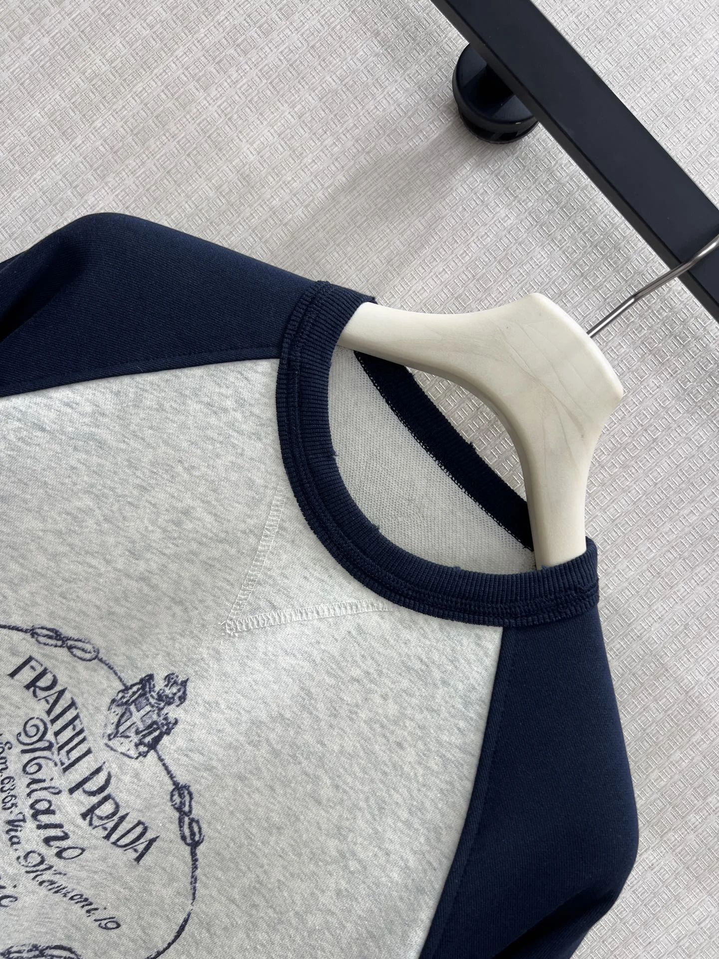 PRADA Sweaters Grey-Navy S-L B35202609060203 - Image 3