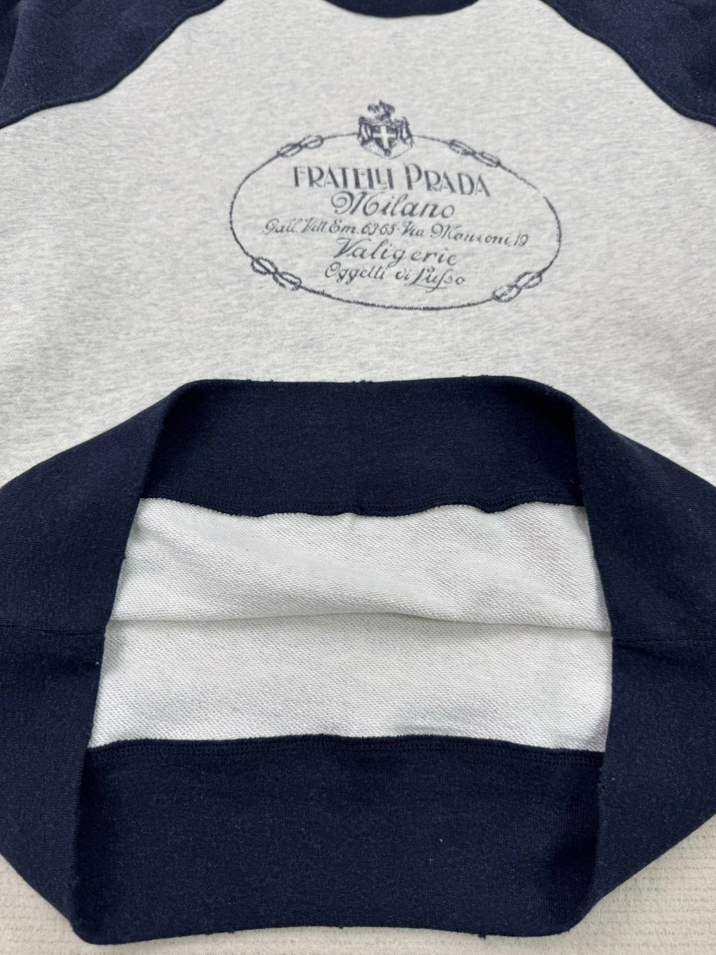 PRADA Sweaters Grey-Navy S-L B65202609063139 - Image 10