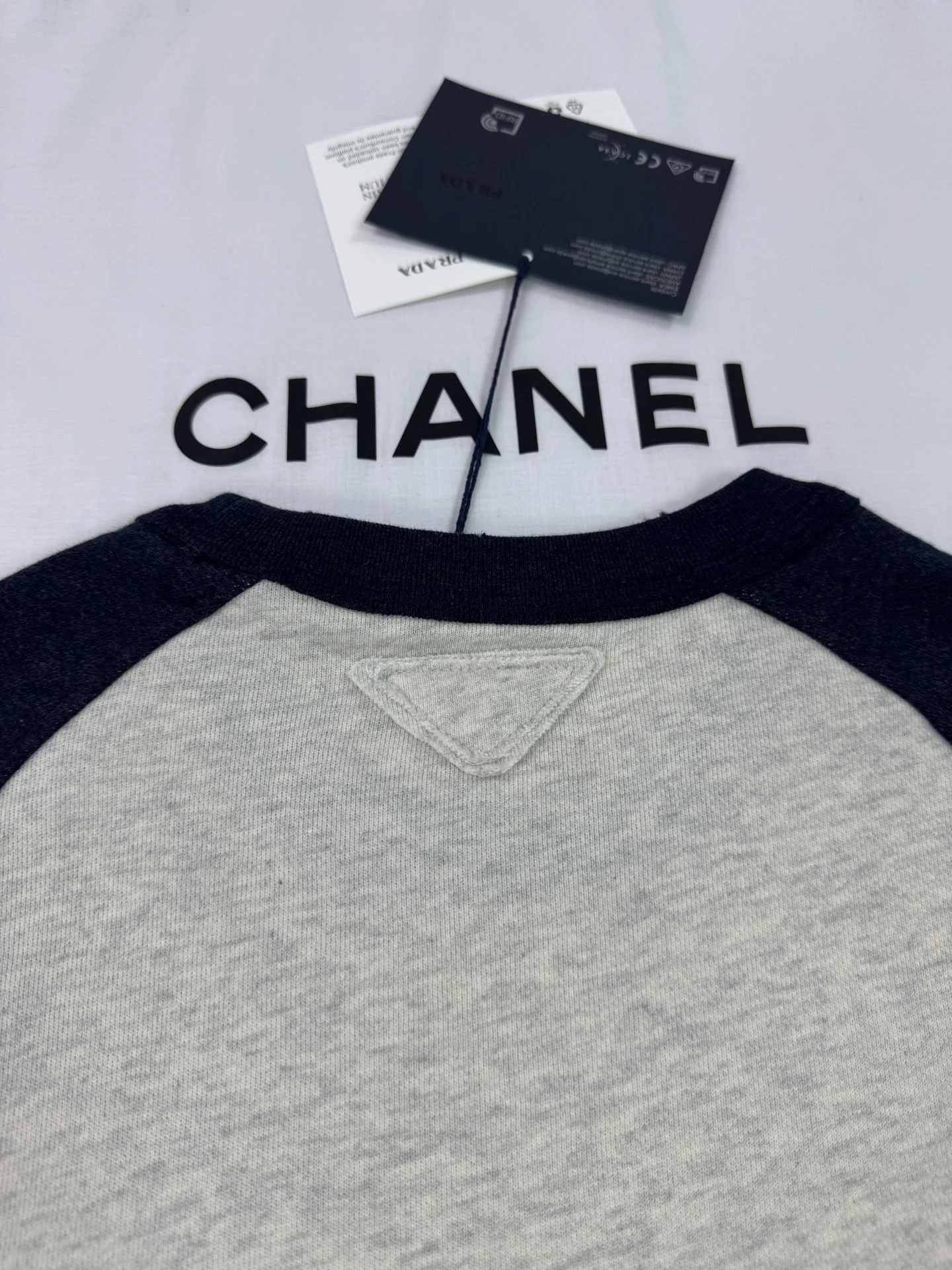 PRADA Sweaters Grey-Navy S-L B65202609063139 - Image 3
