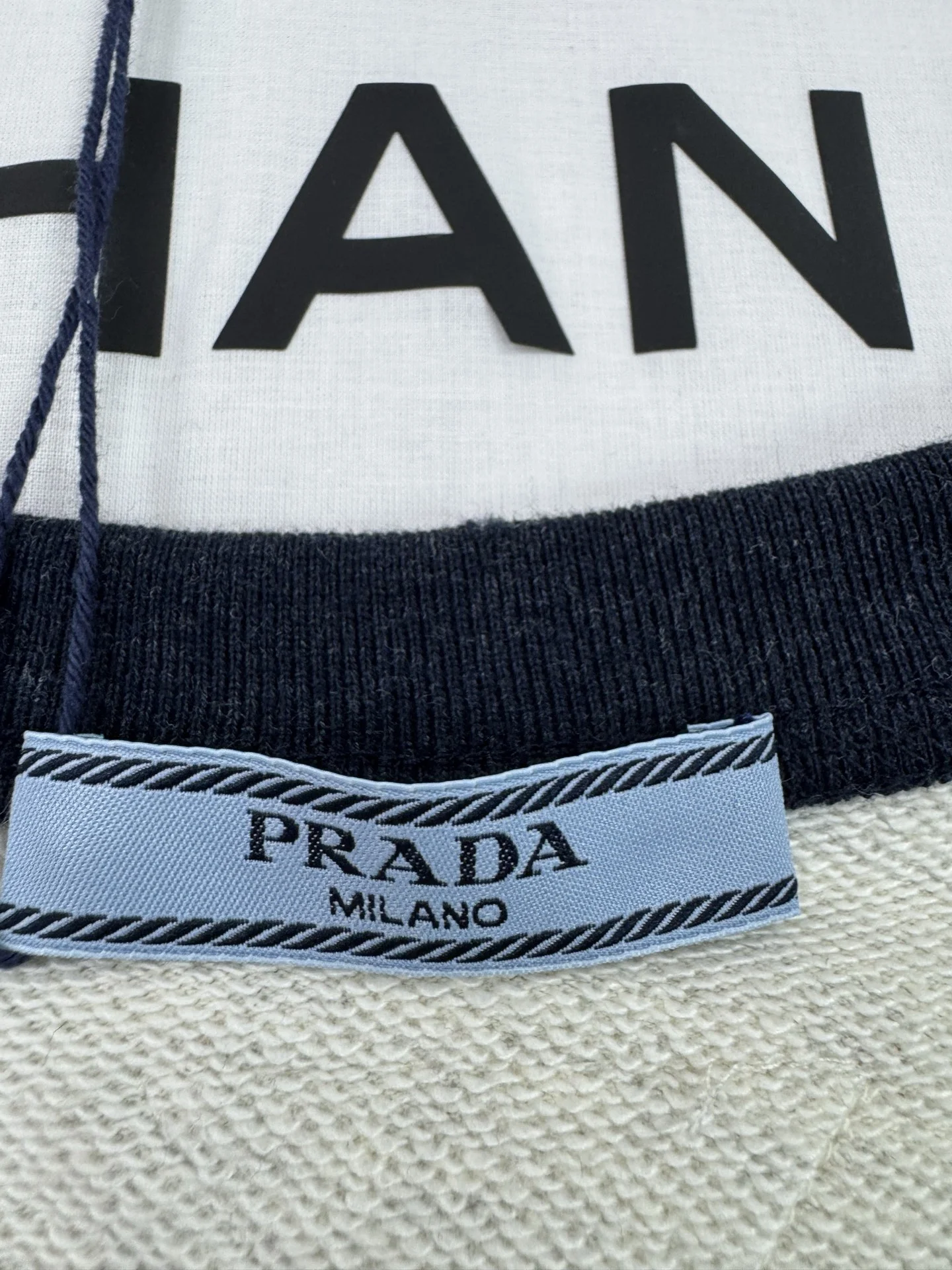 PRADA Sweaters Grey-Navy S-L B65202609063139 - Image 4