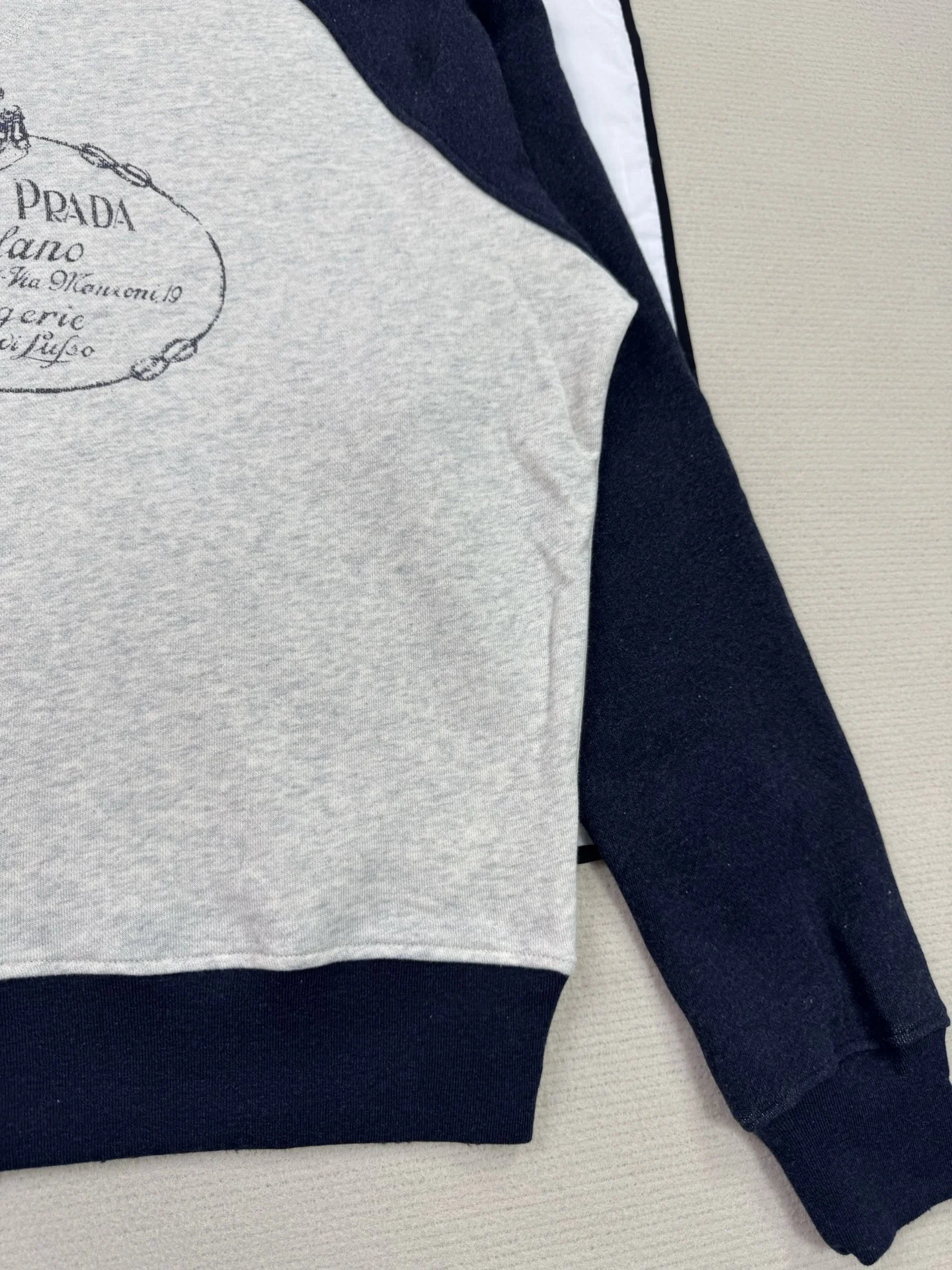PRADA Sweaters Grey-Navy S-L B65202609063139 - Image 9
