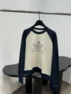 Alternative view of PRADA Sweaters Navy-Gray S-L B30202609061720