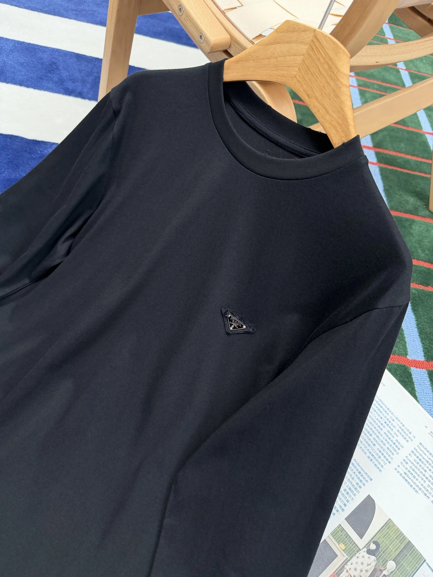PRADA T-shirts Black S-L B05202609061404 - Image 2