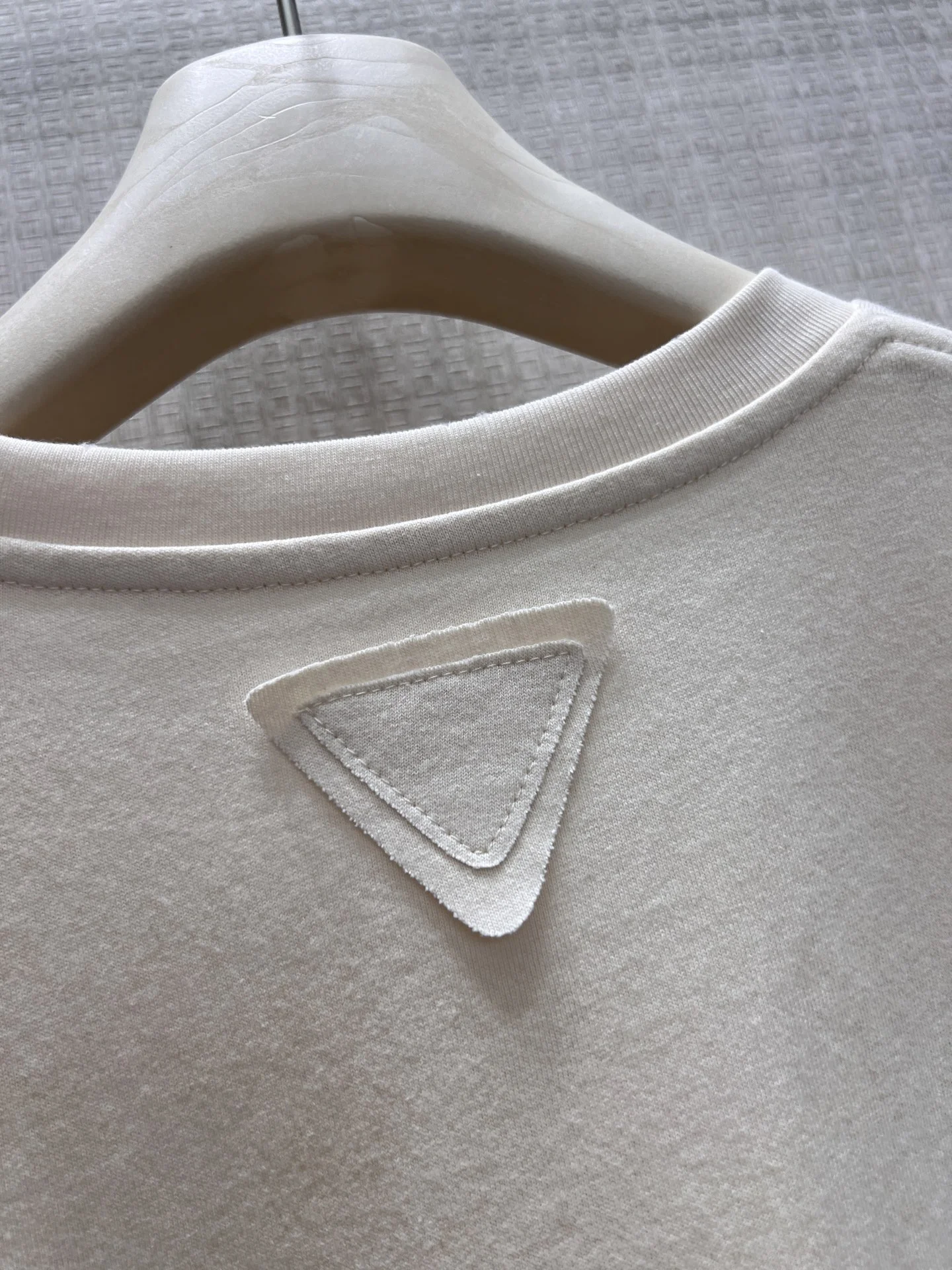 PRADA T-shirts Cotton Cream-Brown S-L A85202609061833 - Image 5