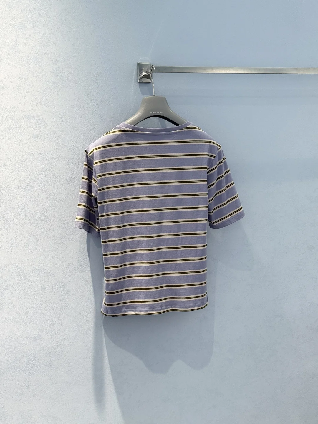 PRADA T-shirts Purple-Black S-L B00202609062277 - Image 2
