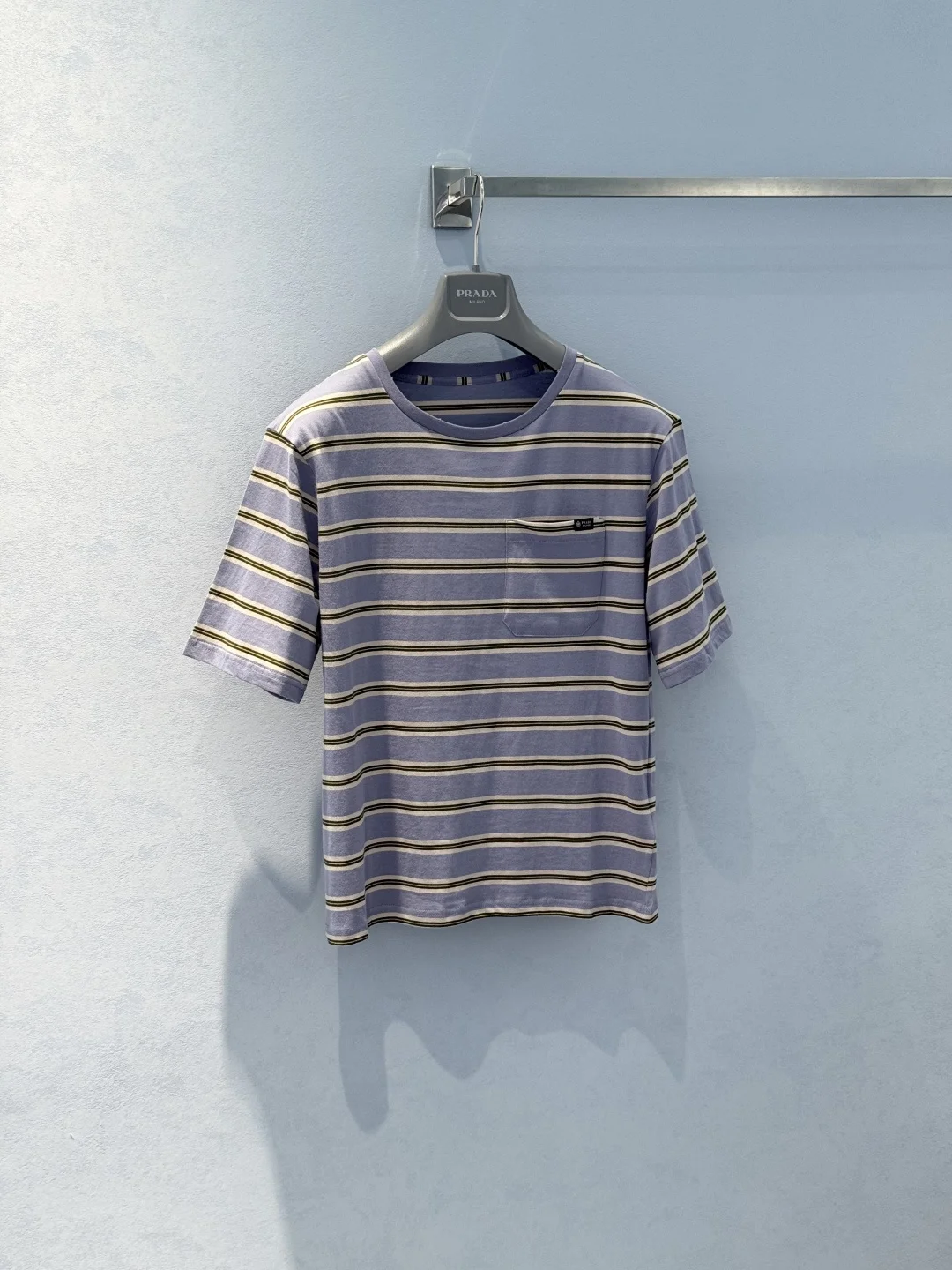 PRADA T-shirts Purple-Black S-L B00202609062277 - Image 3