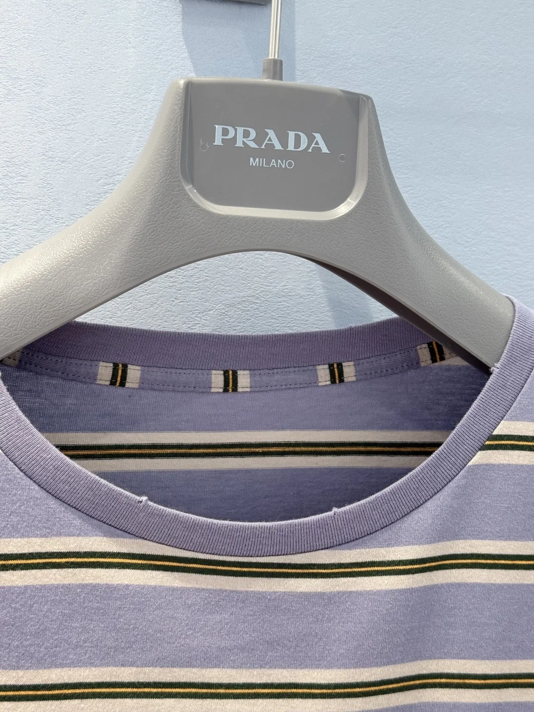 PRADA T-shirts Purple-Black S-L B00202609062277 - Image 8